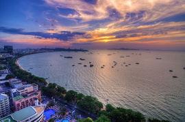 芭提雅图片,东南亚海滨度假天堂的璀璨画卷