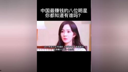最赚钱明星